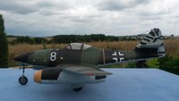 1:18 Modell ,ME 262 "Weiße 8" von Walter Nowotny in OVP