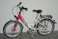 Puky Skyride 20 Zoll weiß/pink