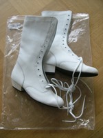 Gardetanzstiefel, Tanzstiefel, Mariechentanzstiefel IWA 2020, weiß, 34