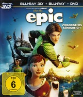 EPIC - Verborgenes Königreich Blu-ray 3D + Blu-ray + DVD (3 DISCS) * NEU & OVP *