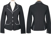 Softshell Turniersakko Reitblazer Turnierjacket St.Tropez Harrys Horse schwarz