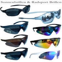 NEU! Sonnenbrille Fliegerbrille Brillen Verspiegelt Sportbrillen Radbrille 2015