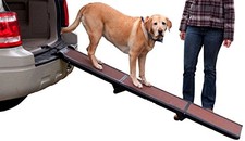 Pet Ramp Dog Fold Tri Gear Travel Lite Cats Dogs Up Reflective Wide Black Extra