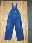 VINTAGE 1960'S LEE JEANS SANFORIZED DENIM OVERALLS MENS 38 X 30