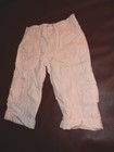 Levi's Girls Capri Pants OR Pants Pink Sz 6x Pink 100% cotton WORN ONCE MINT!
