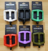 Contec Fahrradpedale mit Reflektoren MTB BMX Mountainbike Dirt bike Pedale 1paar