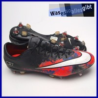 SCHNÄPPCHEN! Nike Mercurial Vapor X CR SG-Pro | schwarz/orange | Gr.: 44,5 | #FU