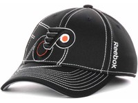 Philadelphia Flyers NHL Hockey Reebok Center Ice Flexfit Cap Kappe NEU Size L/XL