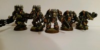 Warhammer 40k Chaos Terminatoren aus Zinn 2
