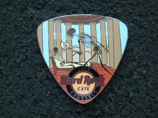 Hard Rock Cafe Pins - BRUSSELS HOT 2012 PAINTER'S GUITAR PICK SERIES # 1!