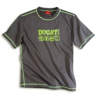 T-SHIRT Herren MotoGP Bike Ducati Billboard Motorrad Superbikes NEU Grau DE