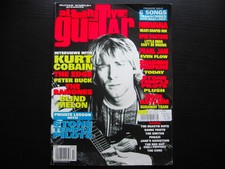 Alternative Guuitar World Premiere 1st issue Nirvana Kurt Cobain cover issue