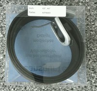 Jeansgürtel aus hochwertigem Vollrindleder, 110 cm