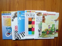 1 kg Noten - Klavier - Notenpaket - Mängelexemplare