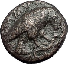 AMYNTAS III of Macedonia 393BC Hercules Eagle Serpent Ancient Greek Coin i59580