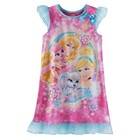 NEW Girls Size 4 Nightgown Pajamas Sleep Dress Disney Princess 4T 3