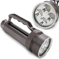 Neu 4xCREE XML L2Profi Scuba Diving LED 6800L Tauchlampe Taschenlampe Flashlight