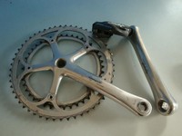 R320: Campagnolo Record Italy Rennrad Kurbel 2 Fach 172,5 mm