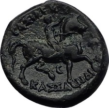 KASSANDER killer of Alexander the Great son Ancient Greek Coin Horse i58302