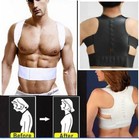 Posture Corrector Brace Shoulder Back Support Pain Relief Belt Magnetic Strap