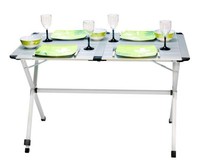 Alu-Rolltisch Camp4 Titan II, 115x72x70cm