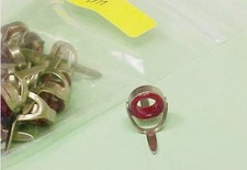 Vintage 6Mm Agate German Silver Framed Guides