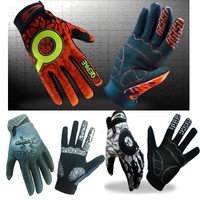 QEPAE Fahrradhandschuhe Sport Winter Full Finger Mountainbike Handschuhe Gr.M-XL