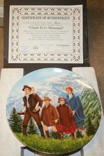 Knowles~The Sound of Music~Climb Ev'ry Mountain~Plate & Coa~Bradex 84-K41-18.8