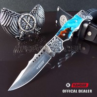 KANDAR FB0069D ✰ TASCHENMESSER KLAPPMESSER RETTUNGSMESSER MESSER KNIFE ✰ DE+