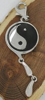 Charms Anhänger Charm 925 Ying und Yang Silber 925 Charm Neuware Sterlingsilber