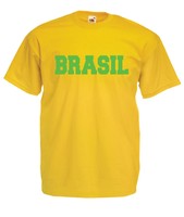 BRASIL brazil football tee present New Mens Womens T SHIRT TOP 8-16 s m l xl xxl