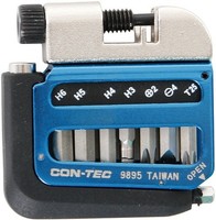 Contec Multifunktionswerkzeug Multi-Tool 8 Pocket Gadget PG1 Fahrrad Werkzeug