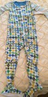 Place Unisex Footed Zippered Cotton Pajama Multi Color Size 3T