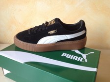 puma basket platform nere puma basket platform nere