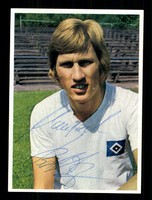 Manfred Kalz Hamburger SV 1972 Bergmann Sammelbild Original Signiert+ A 102070