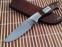 20 cm Handmade 420 HC Steel Hunting Knife-jagdmesser-Messer-Sheath-JayGer-H12