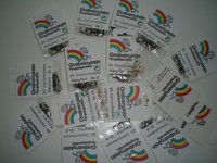 320 Grebenstein High Carbon Karpfenhaken, ungebunden, mit Platte, Größe 1 - 14