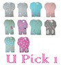 CARTERS FOOTED PAJAMAS BLANKET SLEEPER GIRLS SLEEPWEAR FOOTIE CHILDRENS FLEECE