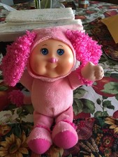 Cabbage Patch Cutie Doll Pink Poodle 9" Tall Too Cute