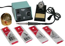 Weller WES51 Analog Soldering Station W/ Chisel/Screwdriver Tip Bundle & 599B-02
