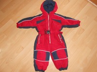 Rodeo Schneeanzug Skianzug, rot dunkelblau,  Gr. 80