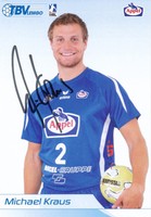 Michael Kraus  TBV Lemgo  Handball Karte signiert - 264611