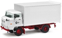 Busch Espewe LKW IFA L60 ETK Messe Rot/Weiß