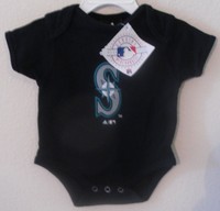 NWT Adidas Seattle Mariners Infant  Creeper 6/9 mo Navy MSRP$18