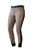 Damen Reithose Seaside Wave Cavallino Marino sand/navy NEU