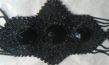 New listing
Antique Stunning Victorian Large Rare French Jet 42" Belt Sash Mourning Goth