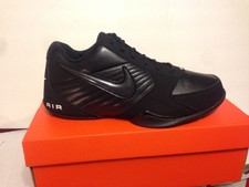 Nike Air Men's Athletic Sneakers Black Size 9 New