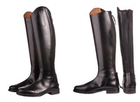 Leder Reitstiefel -Rimini-, Standardlänge/-weite Leder Reißverschluss hinten NEU