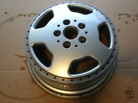  Original  RH ZW 2 Innenbett Felgenbett mit Stern Felgenhelfte  8,5 x 17 5 x 112