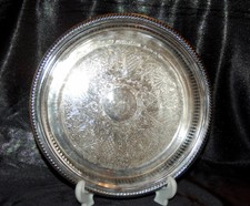 New listing
Ph. Grin Filigree Silverplate Serving 10 inch platter & glass 9" insert